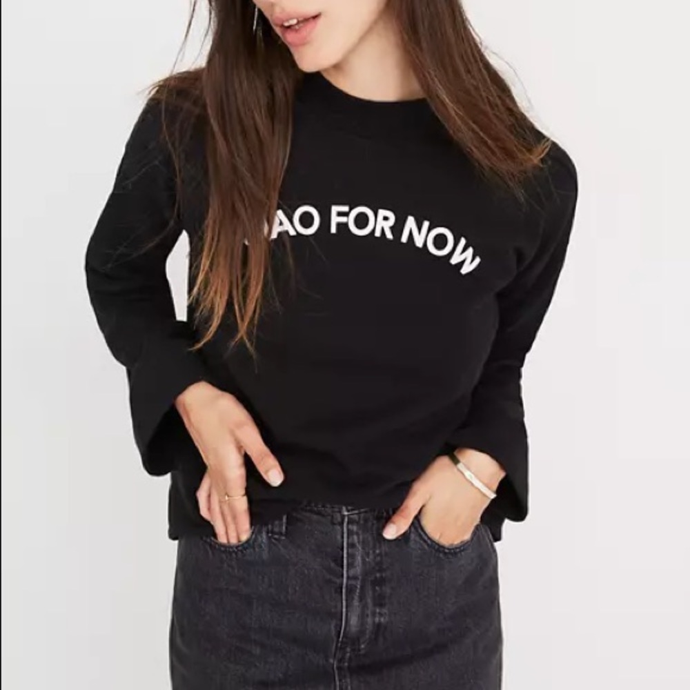 Madewell Ciao for Now Sweatshirt S